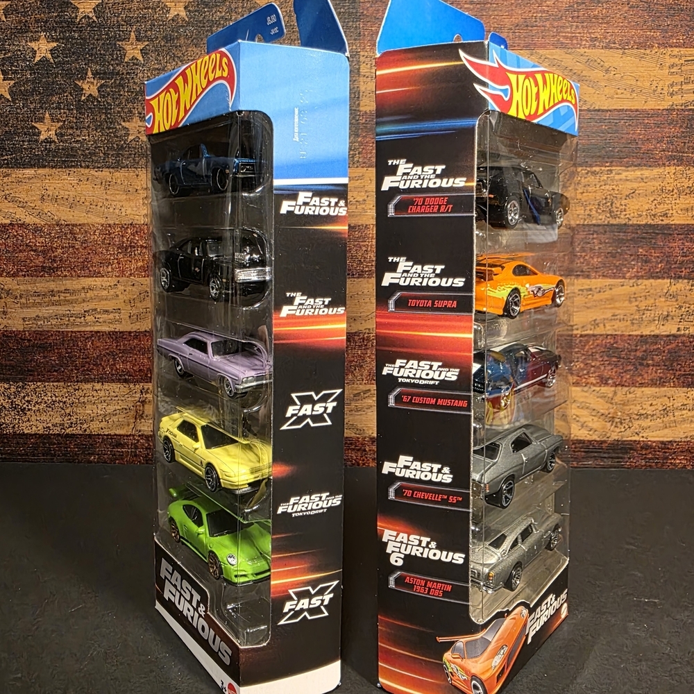 Hot Wheels Fast & Furious 2×5 Pack Diecast Cars - Picture 2 of 3